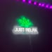 Neon Sign Just Relax LED Neon Lights Signs for Wall Decor,Bedroom,