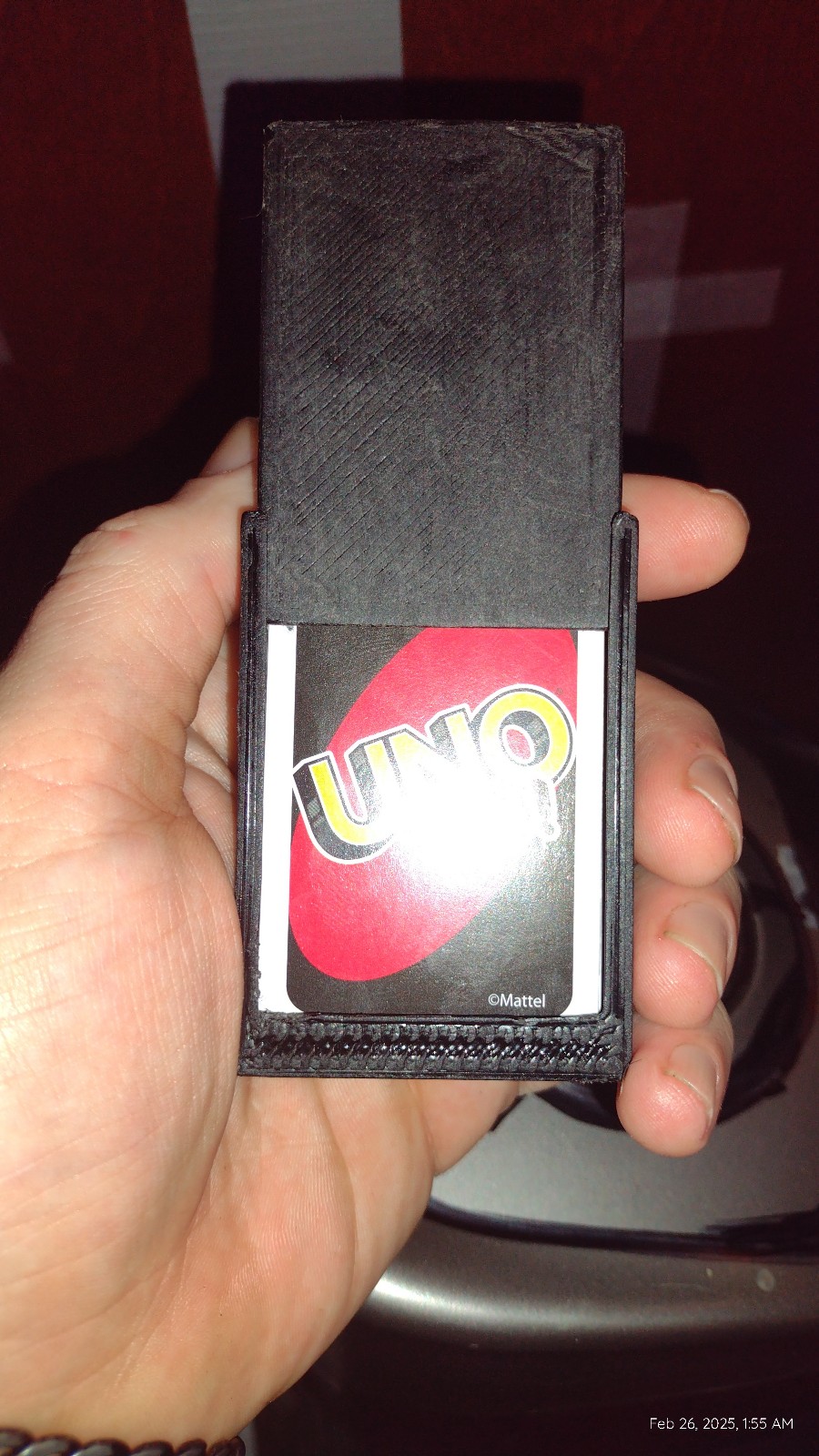 UNO GO in a homemade 3D printed case.
