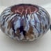 Evolution By Waterford Brown White Purple Urban Safari Round Vase new w/o box