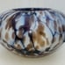 Evolution By Waterford Brown White Purple Urban Safari Round Vase new w/o box