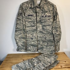 USAF Airman Utility Uniform Coat Shirt Jacket, & Pants 38L & 32R