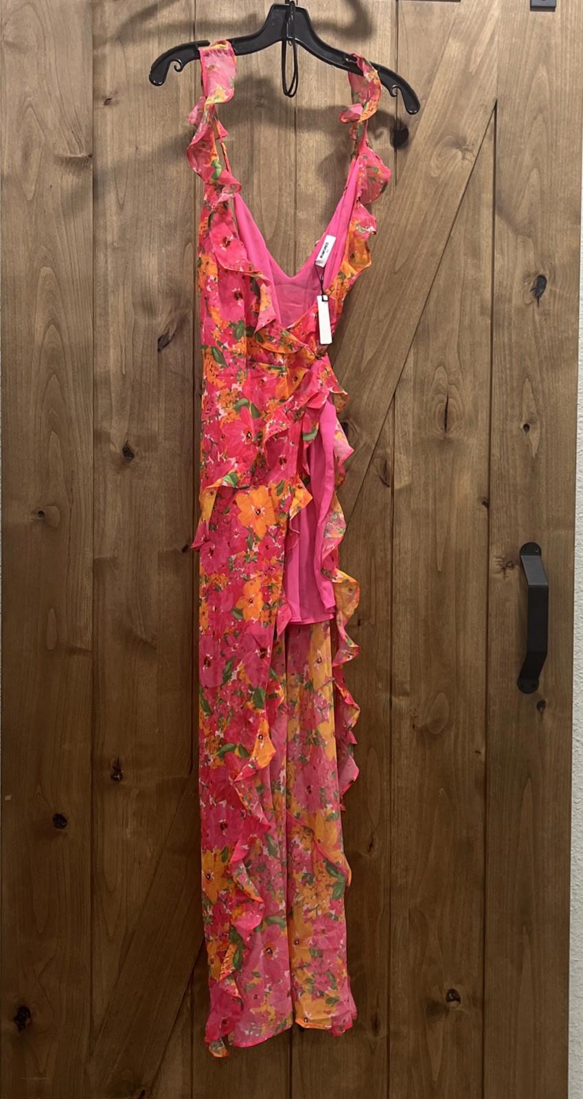 Rumored Just Like Heaven Cover-up Dress Eclectic Begonia XS