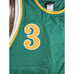 Reebok ALLEN IVERSON #3 Bethel Bruins High School Jersey Size 2XL Green RBK