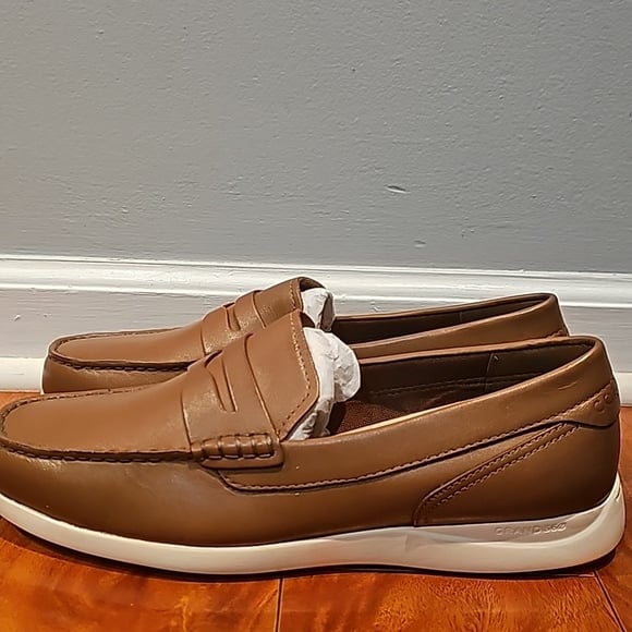 Cole haan grand Loafer brown/white