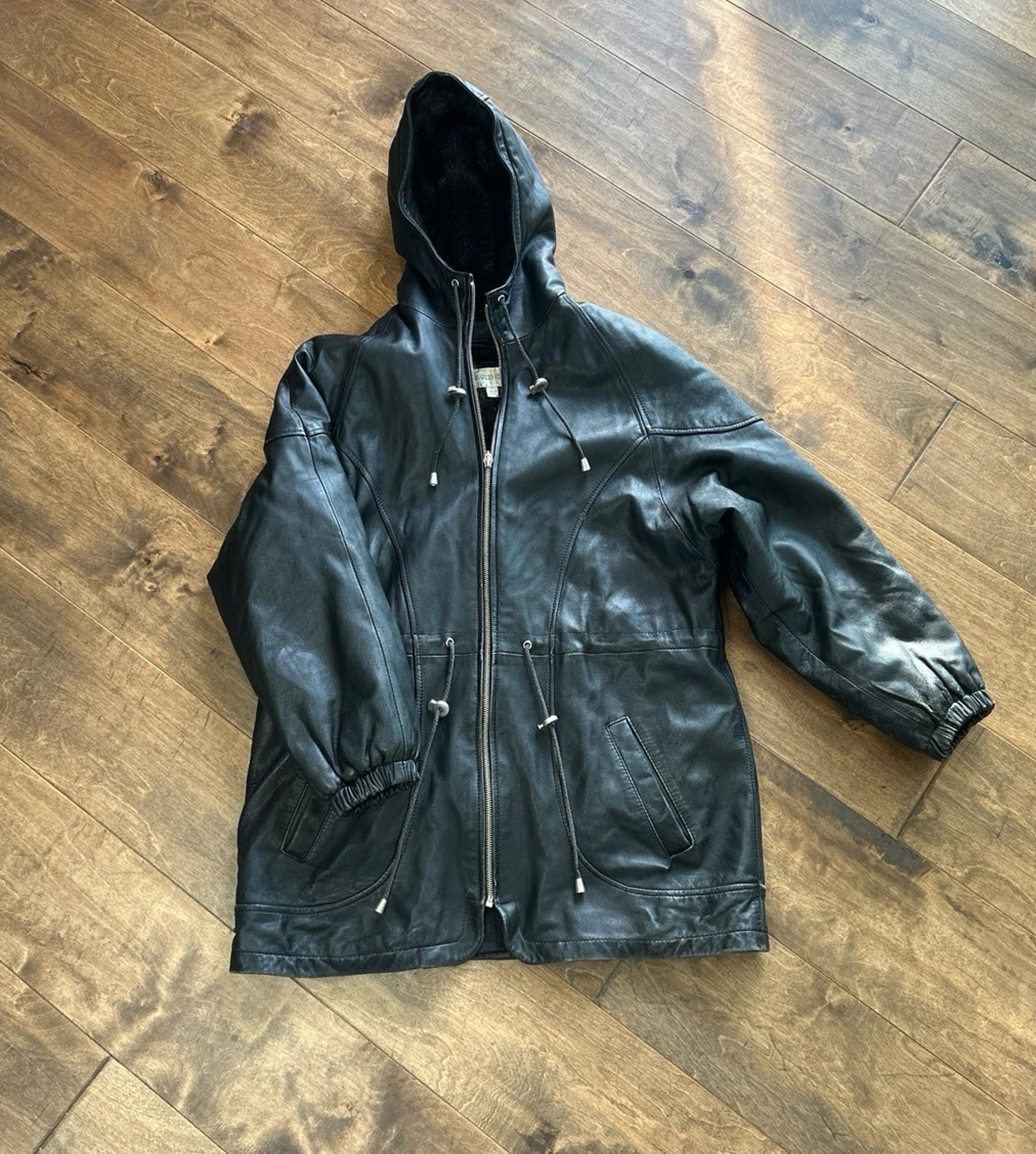 Vintage Charles Klein Men’s Leather Jacket
