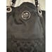 Coach Black Jacquard Tote Bag