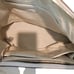 RARE MICHAEL KORS Duffle Handbag Leather Ivory Satchel Silver Stud Medium