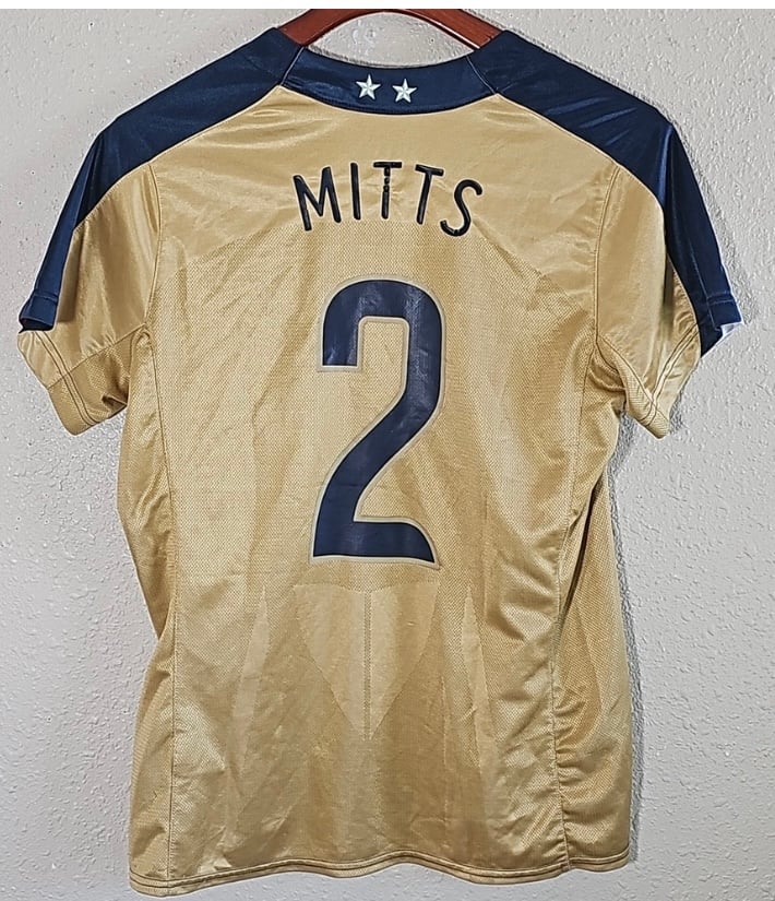 Heather Mitts USA Soccer Nike Jersey Women’s Size Large USWNT Fast Shipping 2007