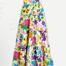 J. Crew NWT Cotton-poplin button-up dress in vibrant garden