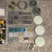4 pounds of random mixed beads starter material,wires,hoops,charms bundle lot