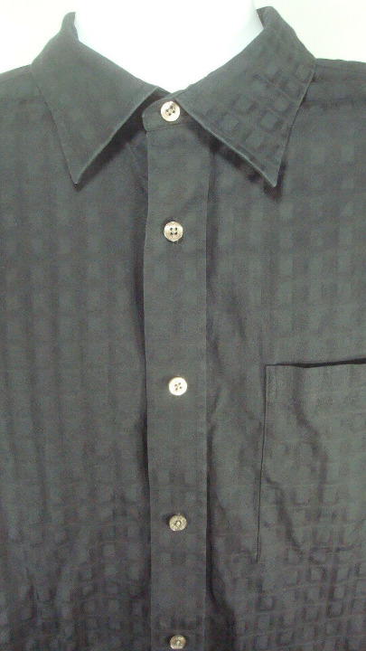 Ike Behar New York Mens XL Button Front