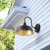 2 Pack Farmhouse Outdoor Gooseneck Barn Light Sconce Fixture