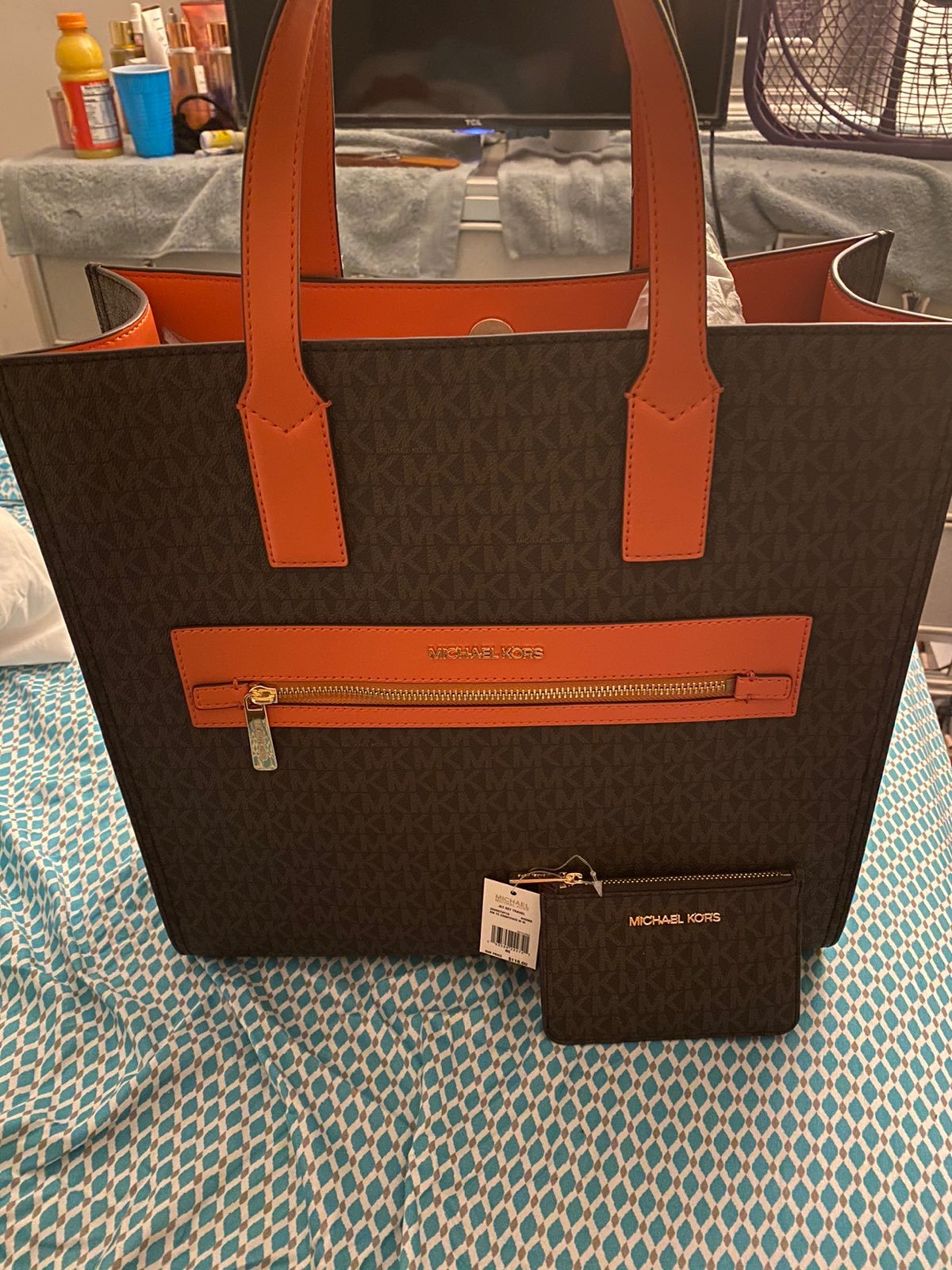Michael Kors purse and wallet