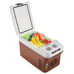 Portable 15L Car/Home Dual Purpose Mini Fridge Keep Food Fresh and Cool Anywhere