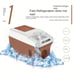 Portable 15L Car/Home Dual Purpose Mini Fridge Keep Food Fresh and Cool Anywhere