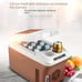 Portable 15L Car/Home Dual Purpose Mini Fridge Keep Food Fresh and Cool Anywhere