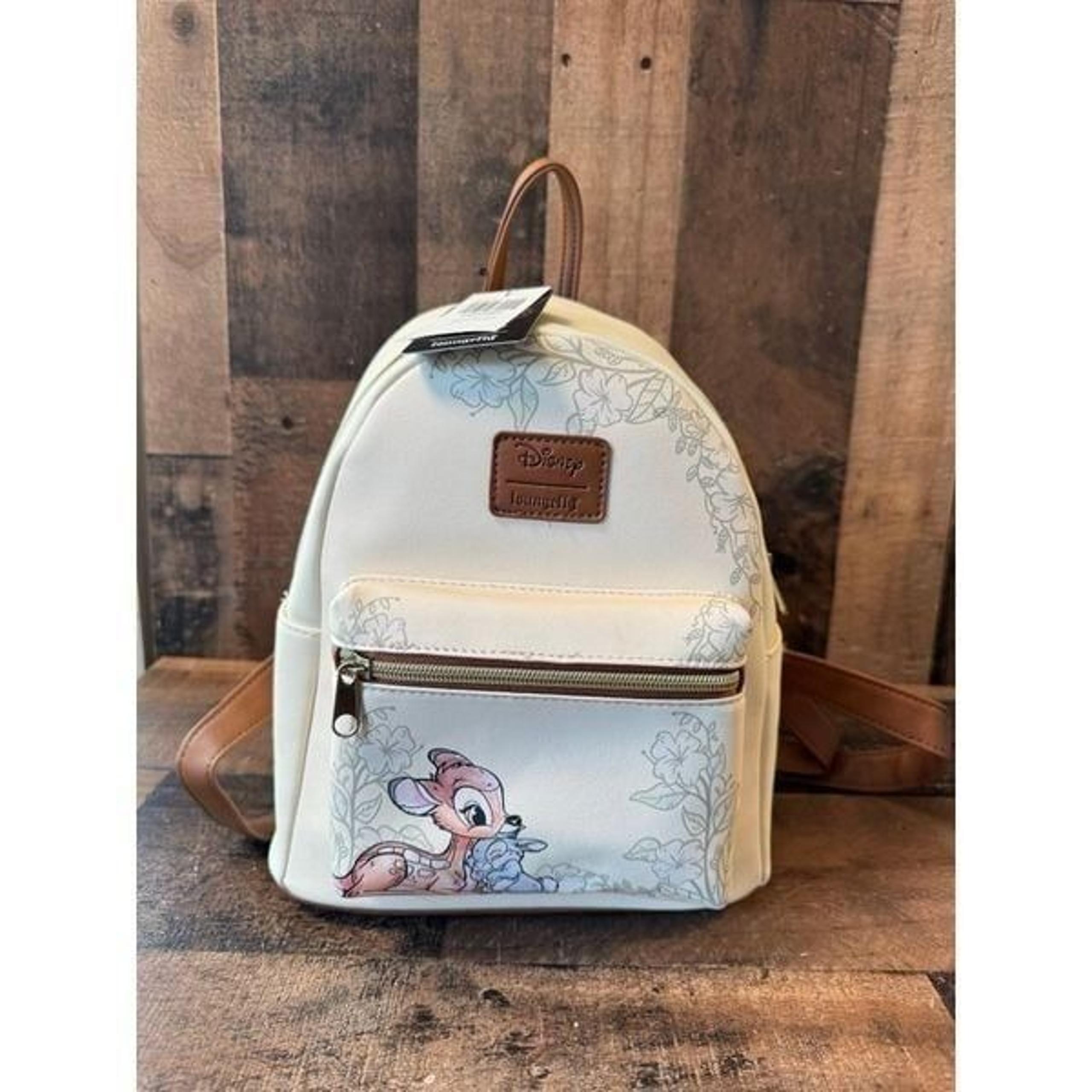 Loungefly Bambi mini Watercolor Backpack new