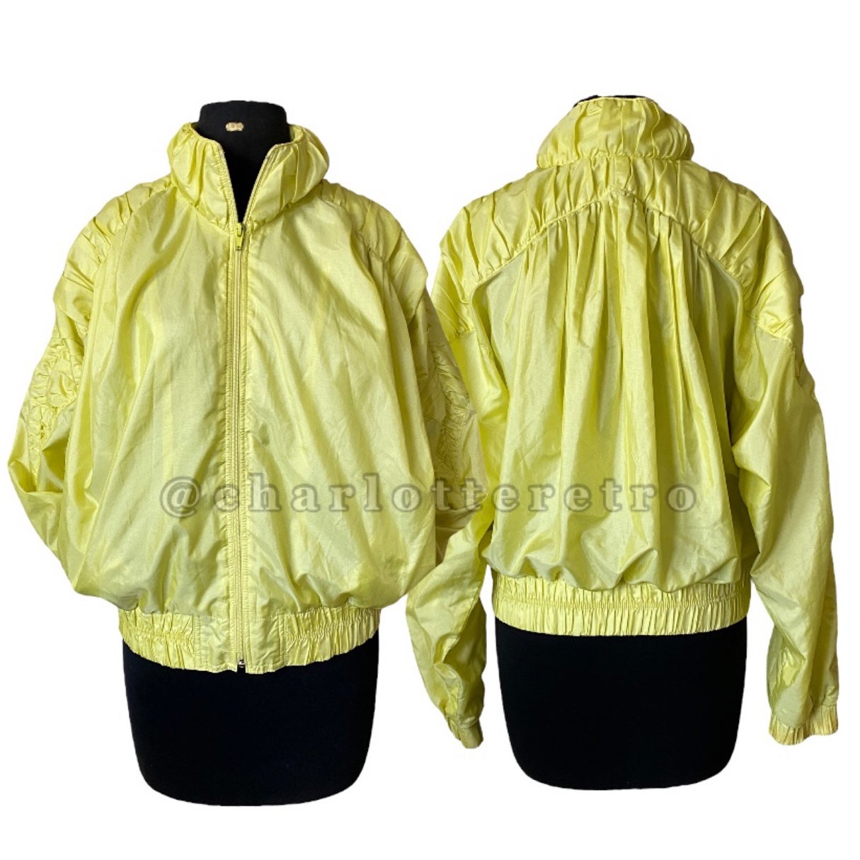 vtg Lily’s of Beverly Hills Neon Bomber