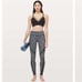 Lululemon Sleek and Strong Tight 28 - Diffuse Starlight Black / Black - Size 6