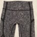 Lululemon Sleek and Strong Tight 28 - Diffuse Starlight Black / Black - Size 6