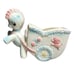 VTG 60s Ceramic Nursery Planter Pastel Pony Chariot