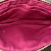 Coach Beautiful Dollish Barbie Pink Genuine Leather Corner Zip Wristlet EUC
