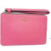 Coach Beautiful Dollish Barbie Pink Genuine Leather Corner Zip Wristlet EUC