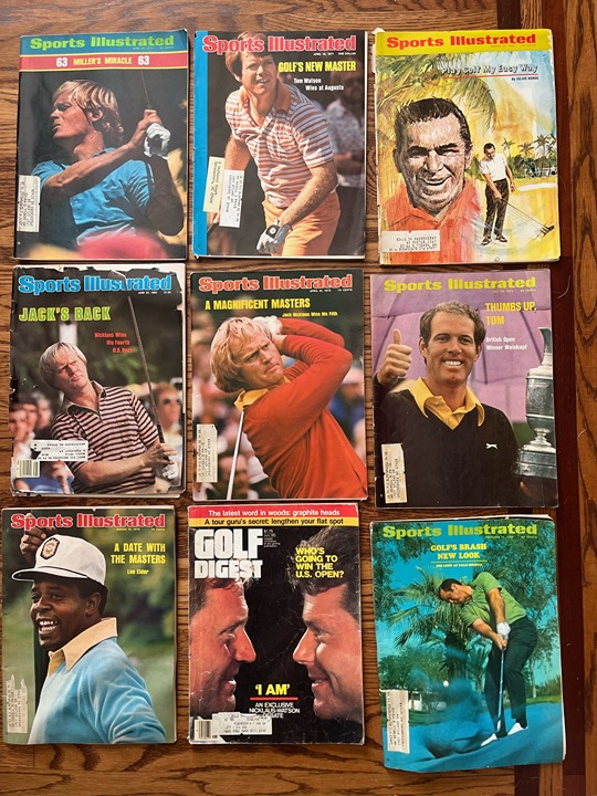 Sports Illustrated golf major championship editions