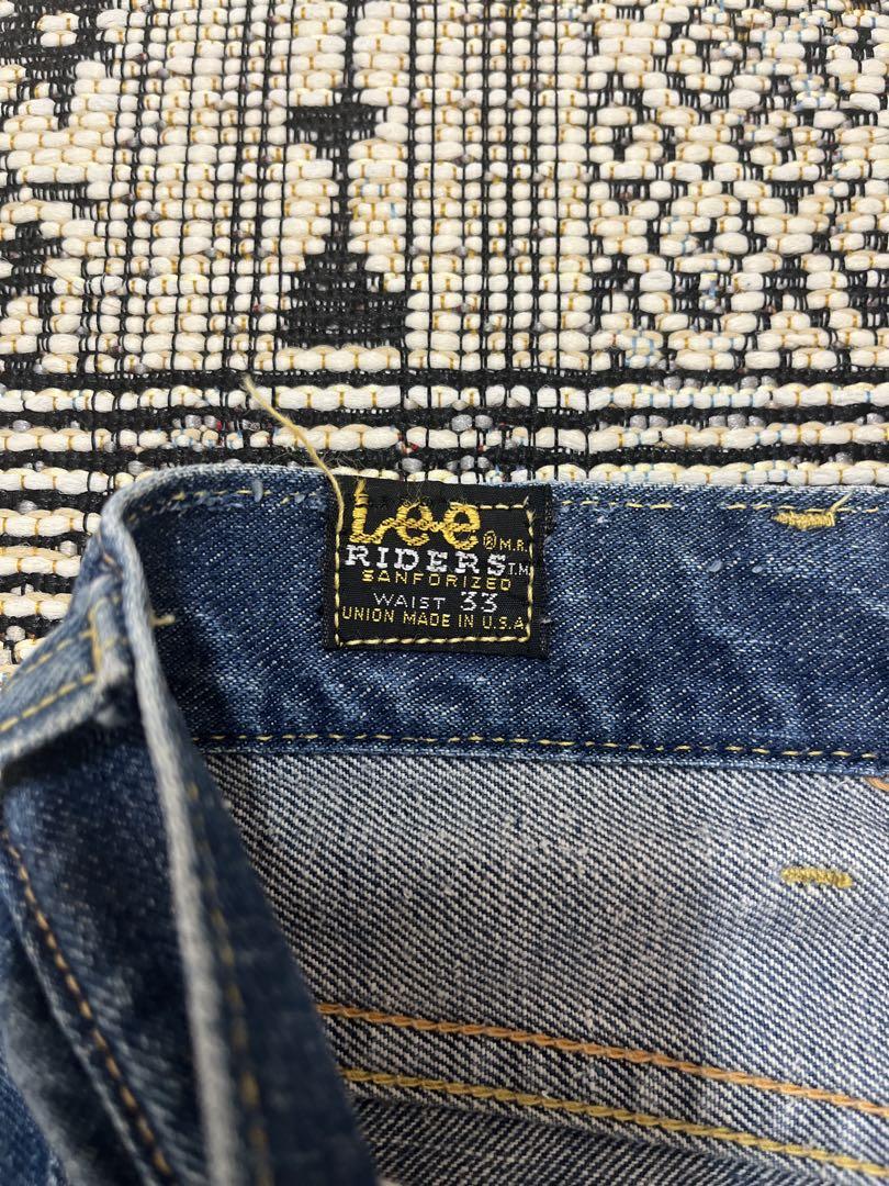 Vintage 1970's Lee 101z Jeans straight leg