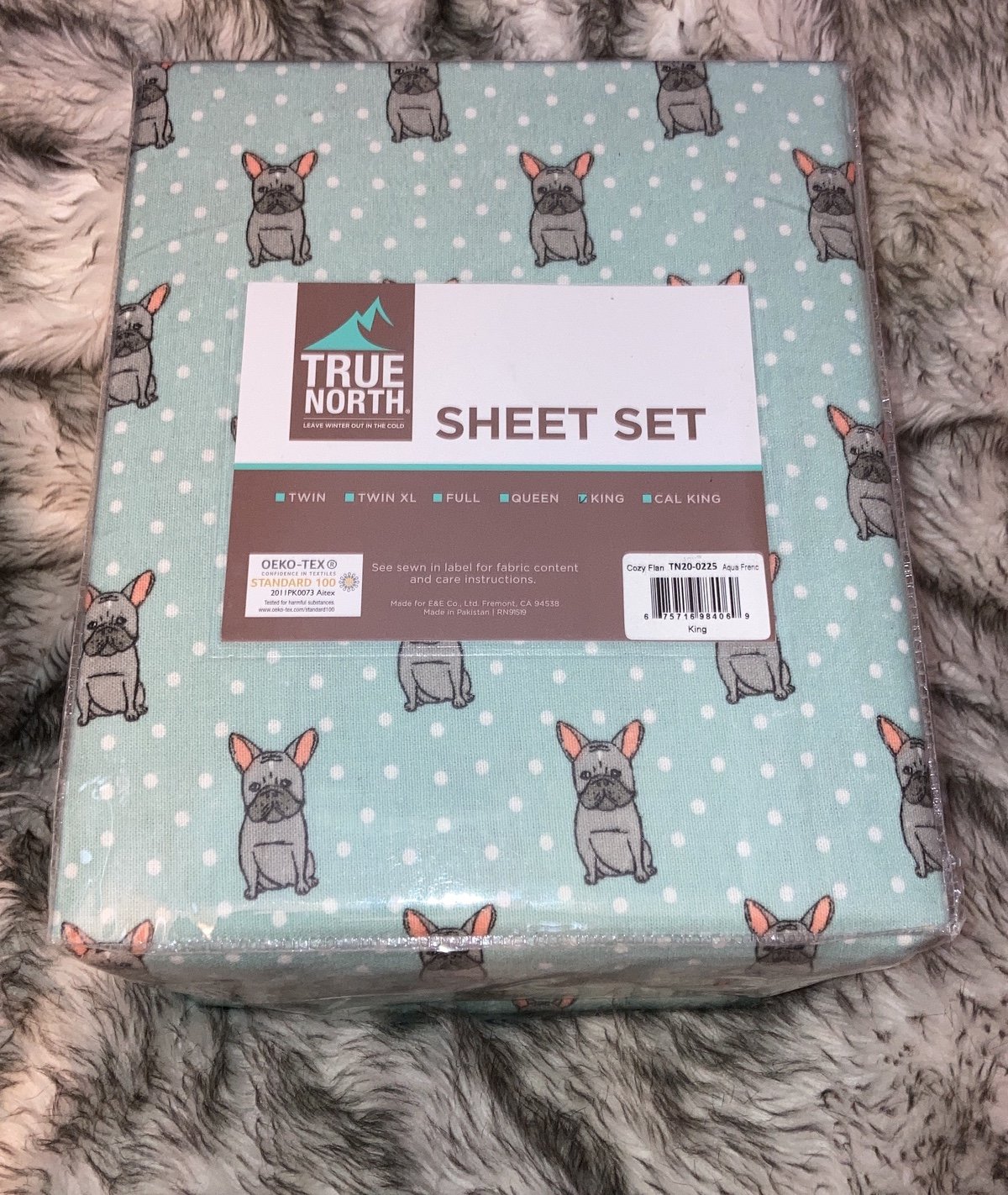 French Bulldog King Set NWT