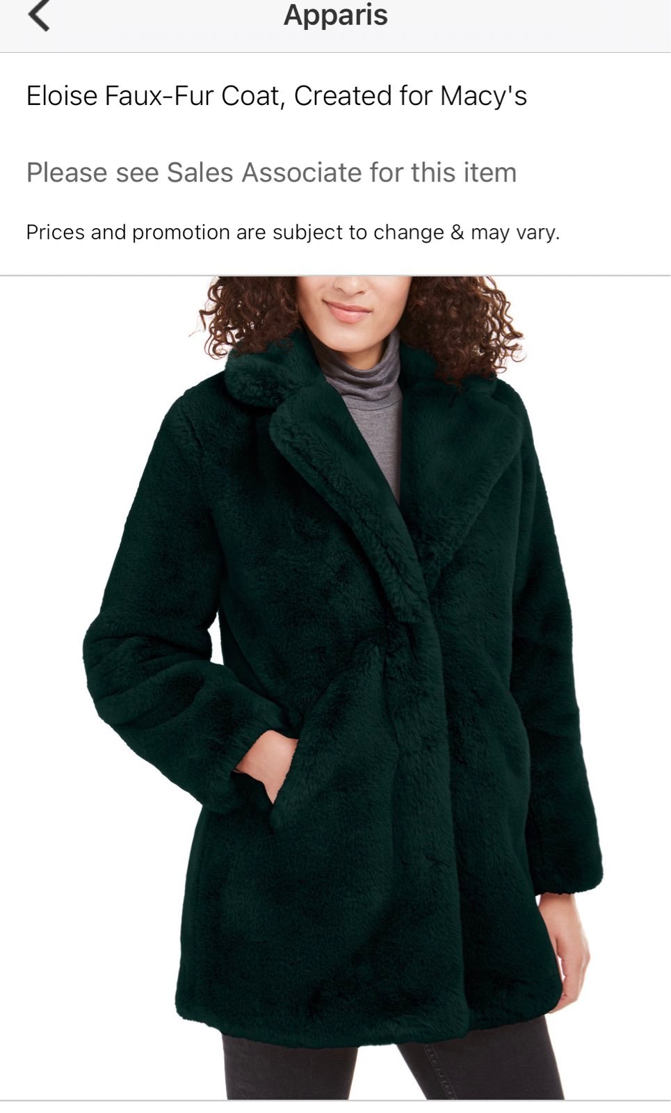 Alois Faux-Fur Coat