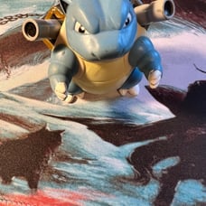 (RARE)POKÉMON BATTLE STADIUM THINKCHIP BLASTOISE FIGURE-2000 (READ DESCRIPTION)