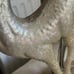 Vintage Glitter Thin Metal Reindeer Deer Christmas Candle Holder Votive Pair