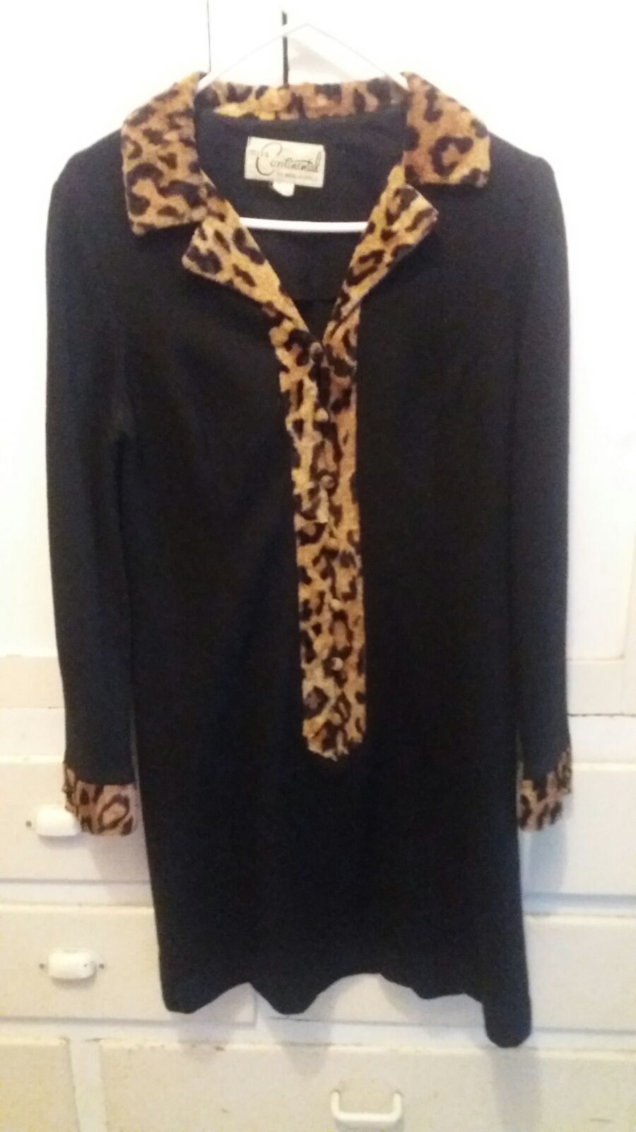 VINTAGE LEOPARD DRESS!