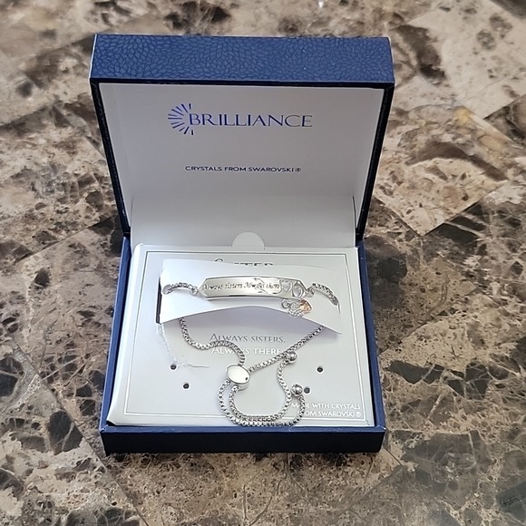 Brilliance swarovski store faith bracelet
