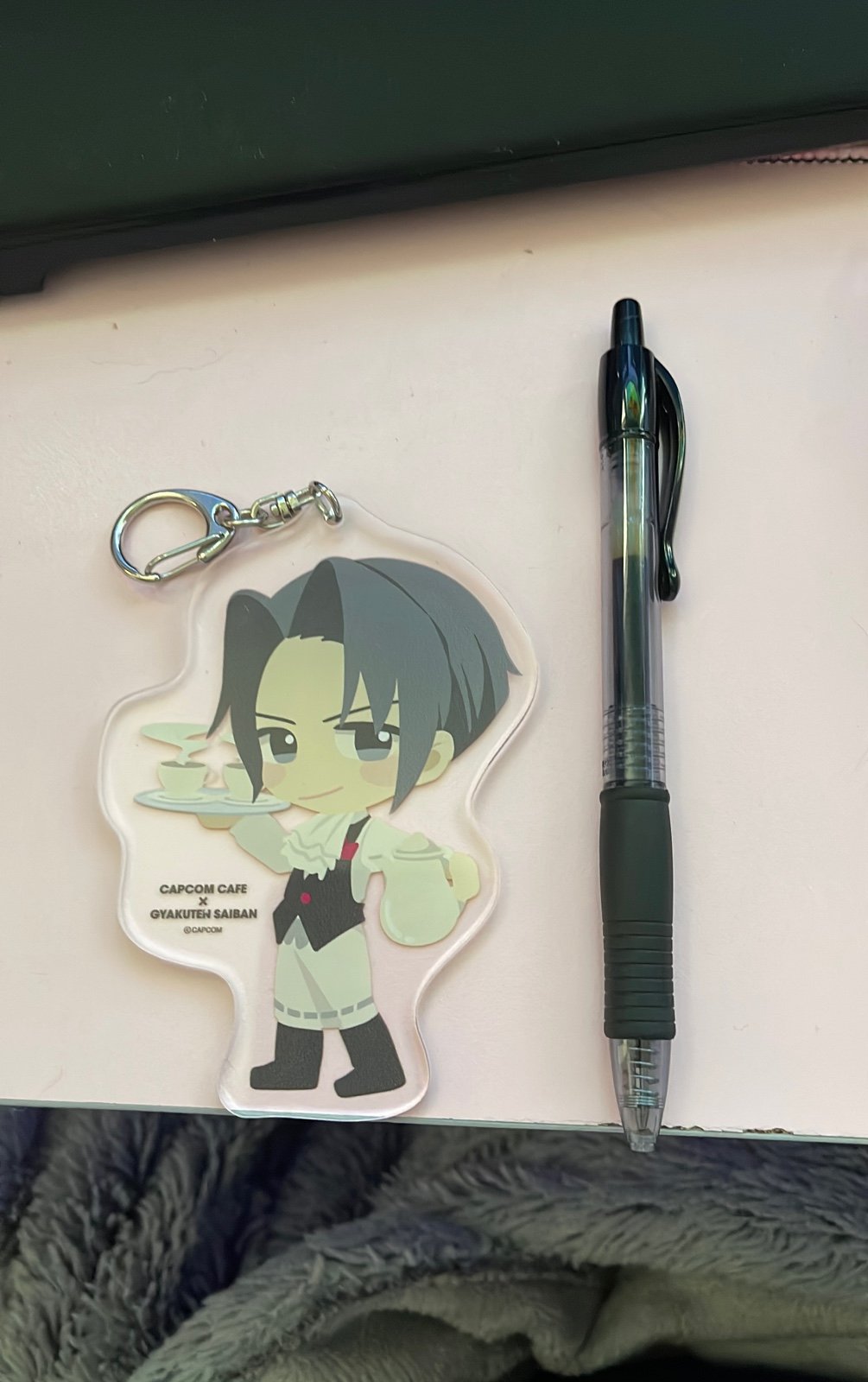 Keychain miles edgeworth ace attorney