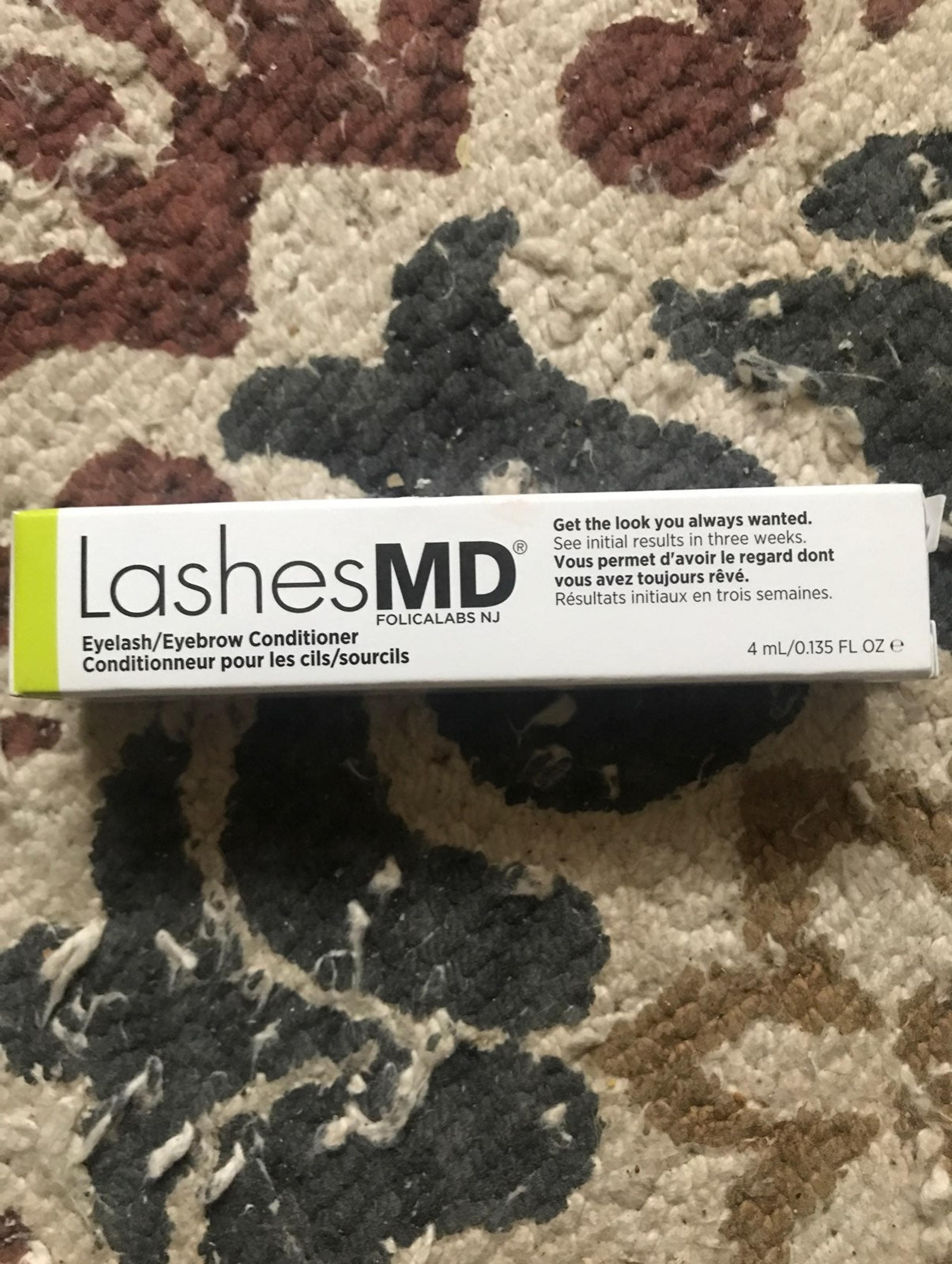Lashes MD Eyelash Eyebrow Conditioner NI