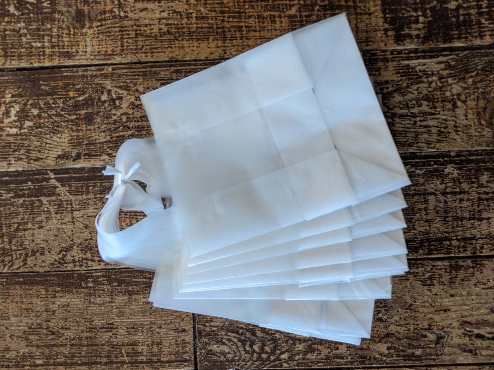 Clear Shopping bags 5 x 8x10 250 ct
