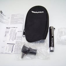 Welch Allyn Pocket Jr Otoscope With Case 22841, Black