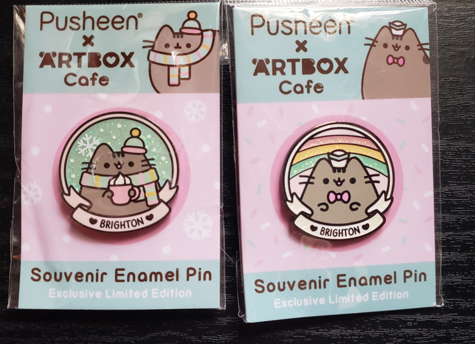 Pusheen Artbox pins Anniversary Limited Edition
