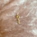 14K Gold Scissors Pendant