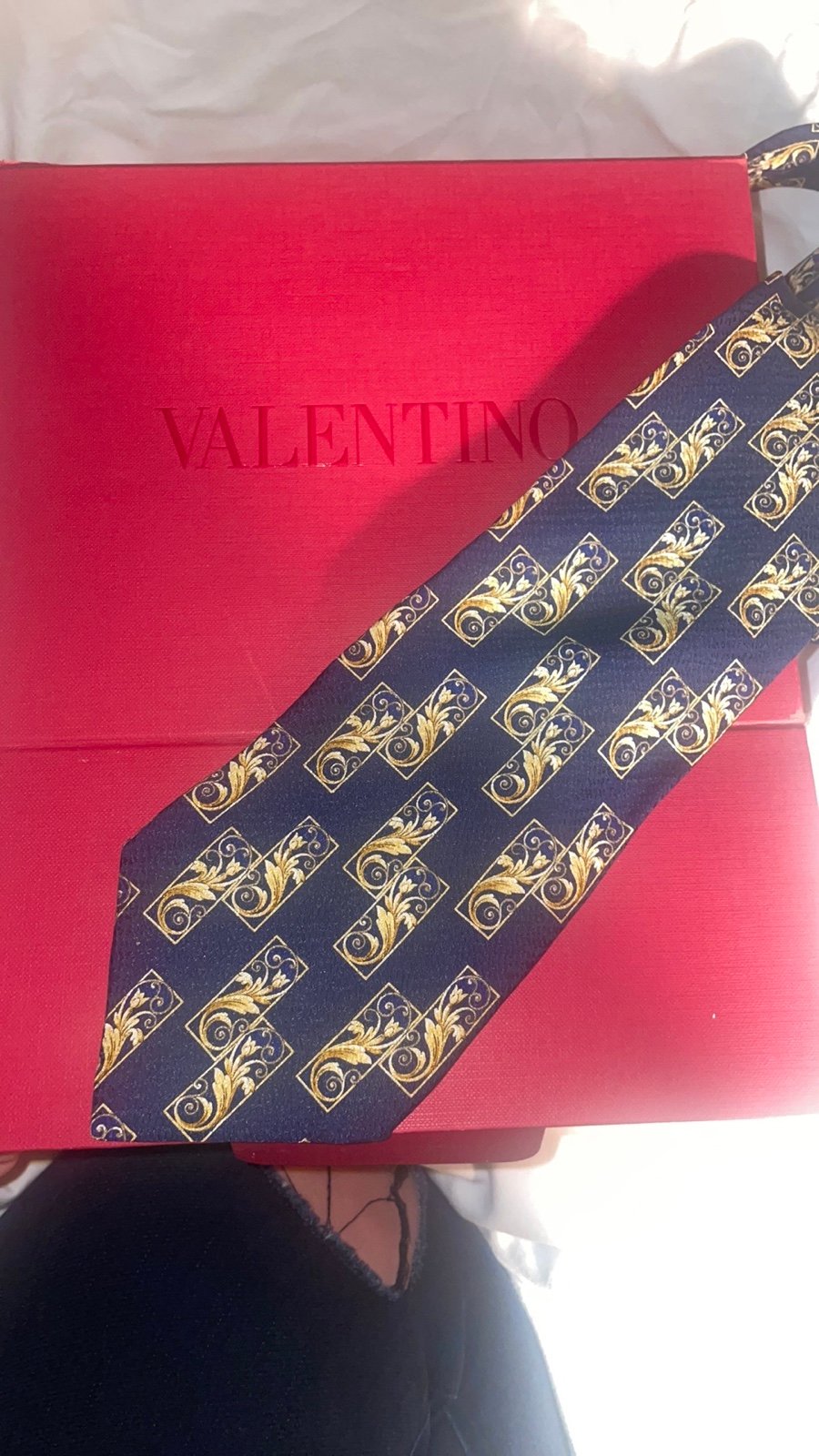 Authentic Valentino Men Tie