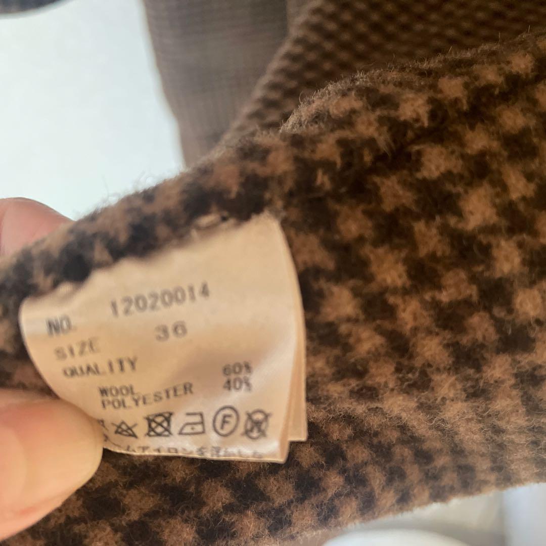 ジャケット・アウター TODAYFUL over check coat 36 TODAYFUL / Overcheck Coat 36