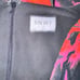 Runaway The Label Karma Midi Dress Flame Black Red Orange Tropical Size Small
