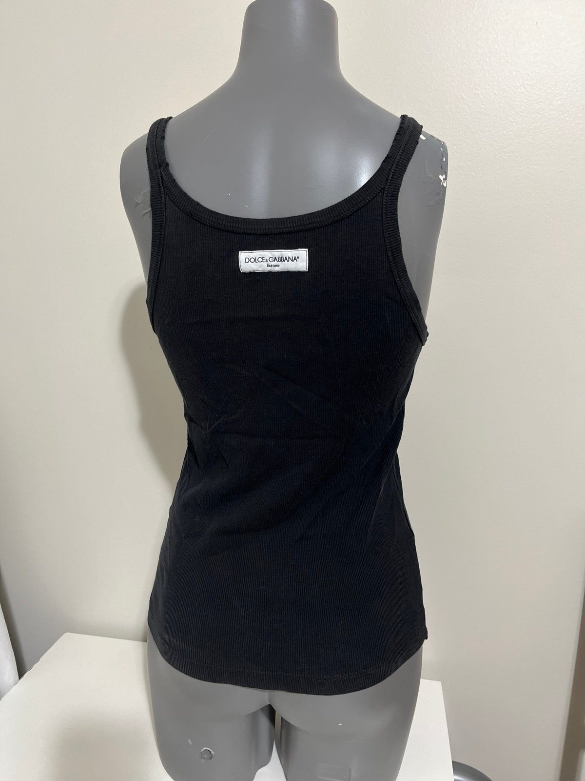 Dolce & Gabbana Black Tank Tops for Women | Mercari
