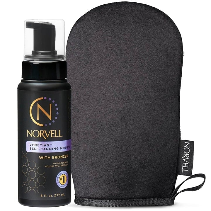 Norvell Sunless Self Tanning Bundle Venetian Self Tanner Mousse w/Mitt