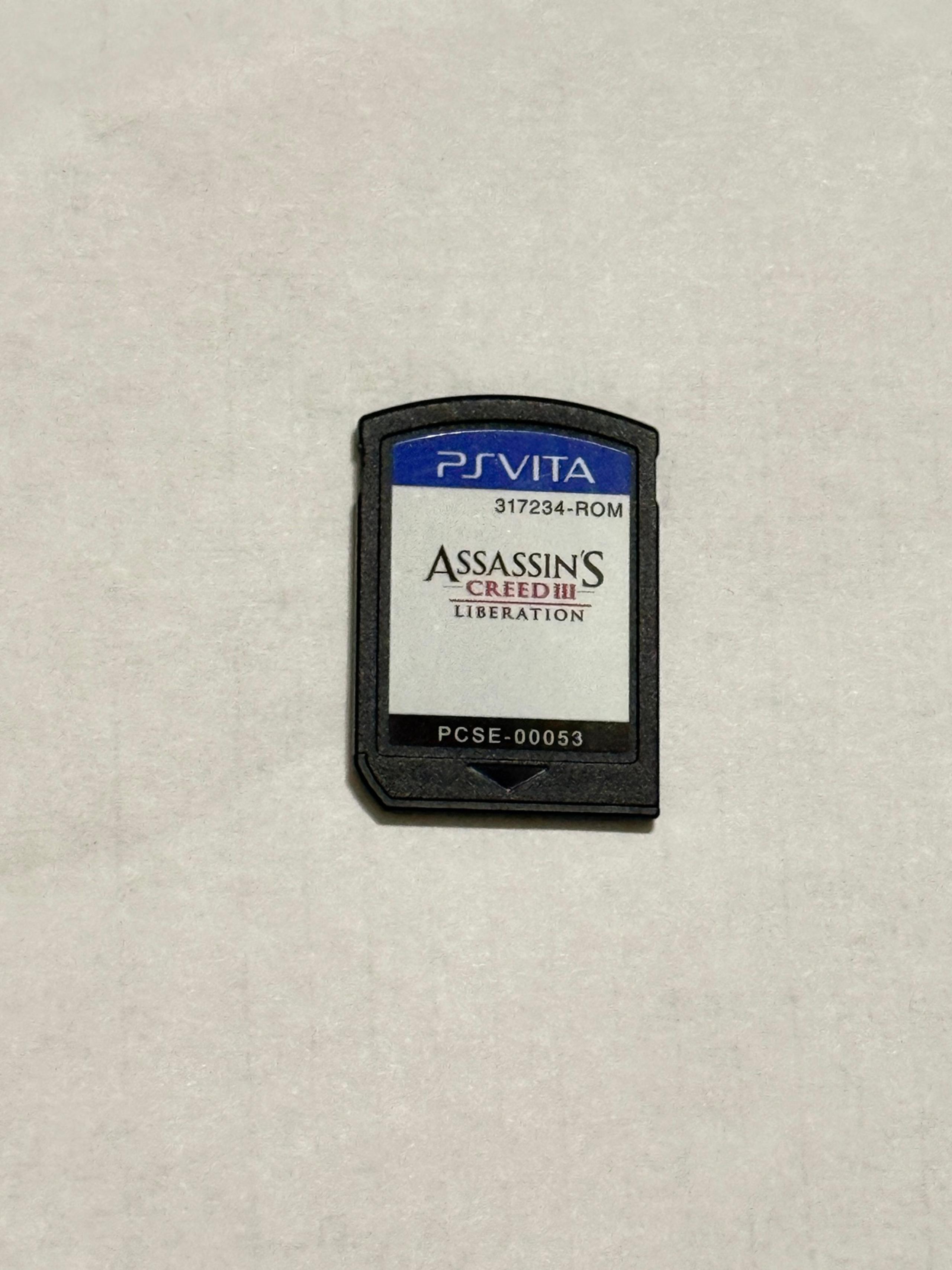 Sony PS Vita assassins creed III liberation