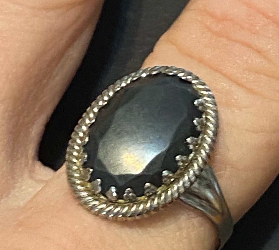 Vintage Navajo Sterling Jane Yokozuna Popovitch Ring
