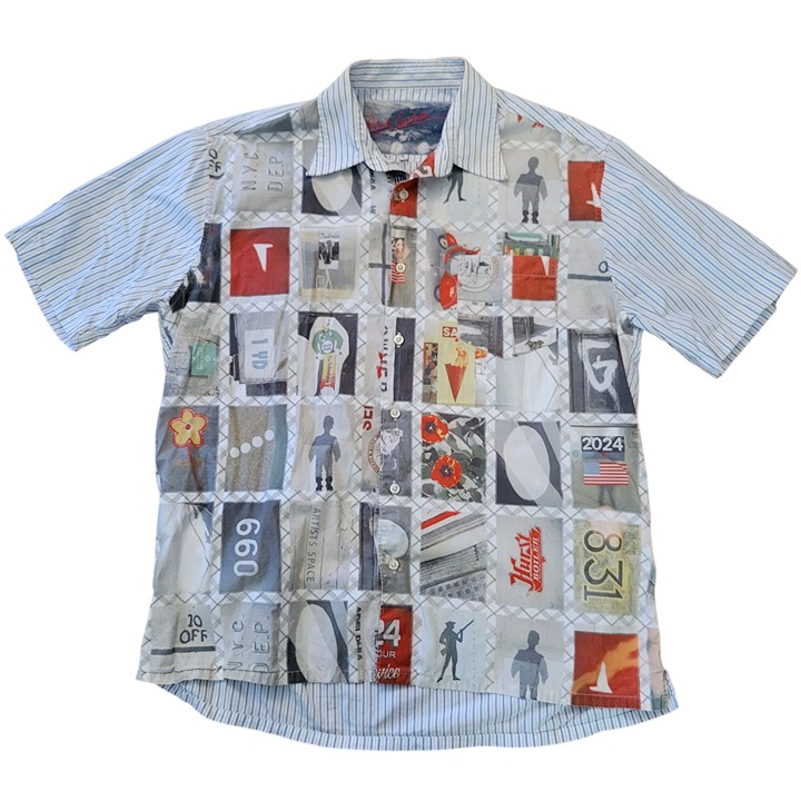 Robert Graham XL Retro Print Short Sleeve Button Up Shirt Cotton 2024