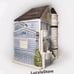 Vintage OTAGIRI 1982 Ceramic Cookie Jar Canister Victorian House Building Japan